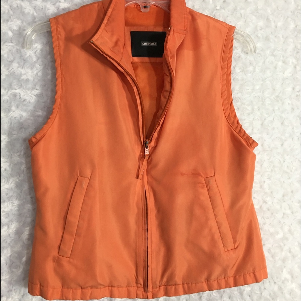 Street One Zipper Vest Jacket